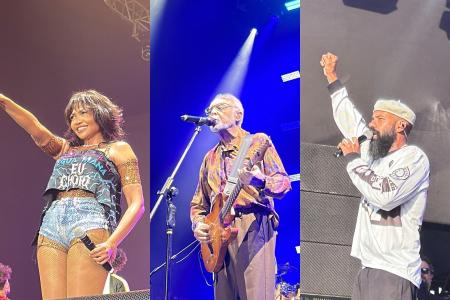 Gaby Amarantos, Gilberto Gil e BaianaSystem se apresentaram no festival