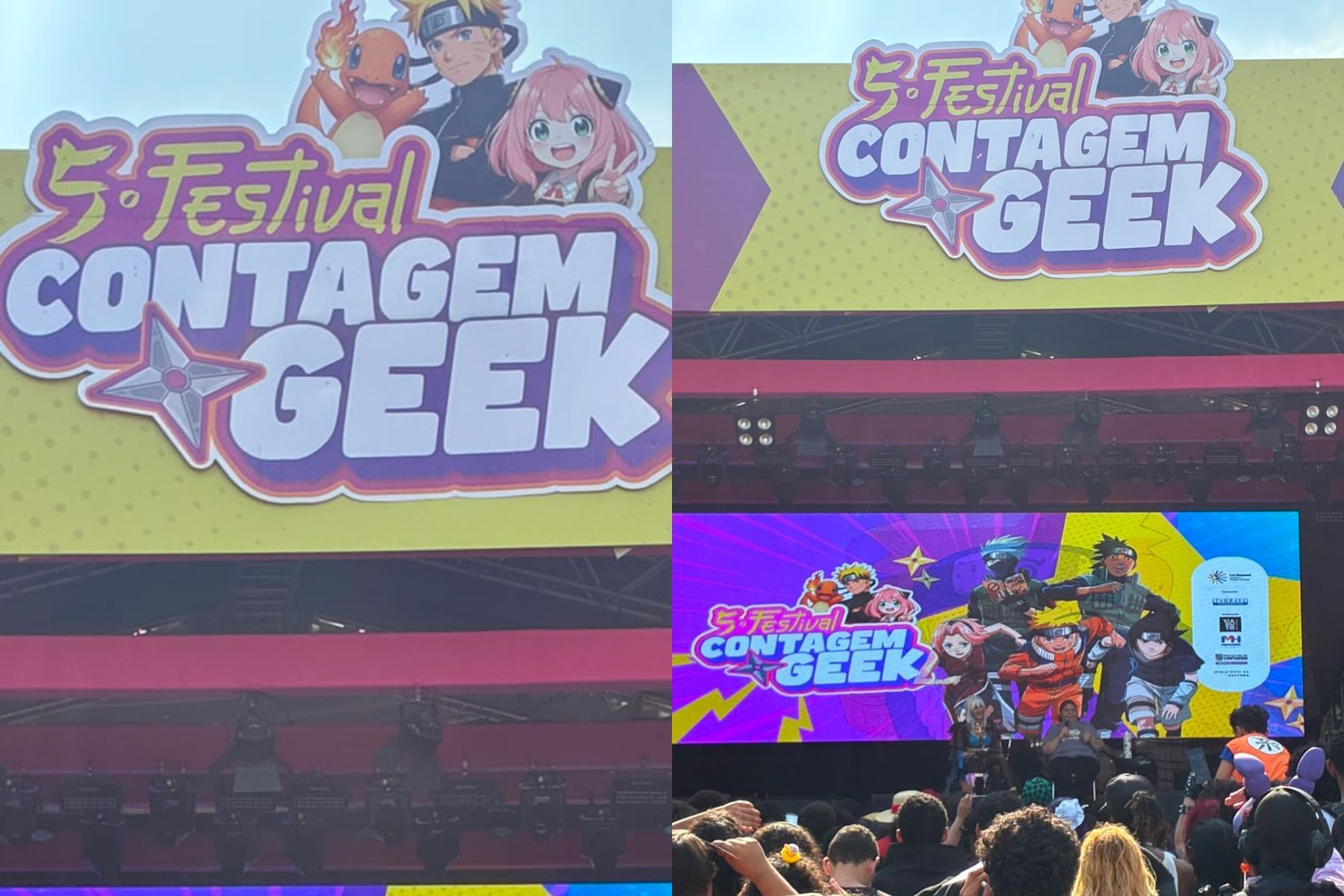 Com dubladora de Naruto, Festival Contagem Geek lota parque em 5ª edição