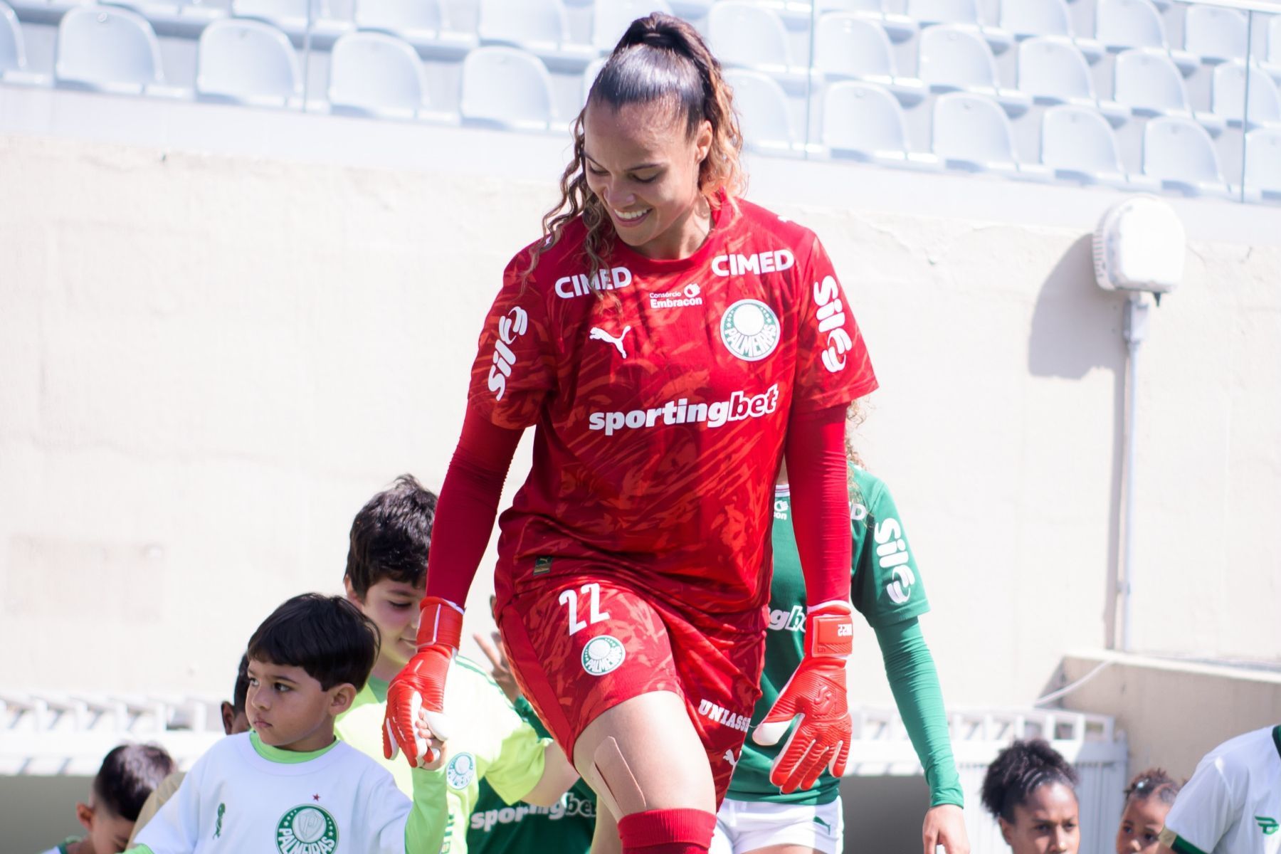 Natascha Honegger volta aos gramados pelo Palmeiras após mais de um ano afastada