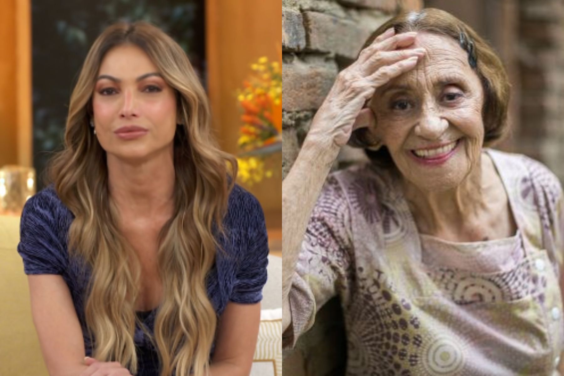 Patrícia Poeta revela momento emocionante ao lado de Laura Cardoso