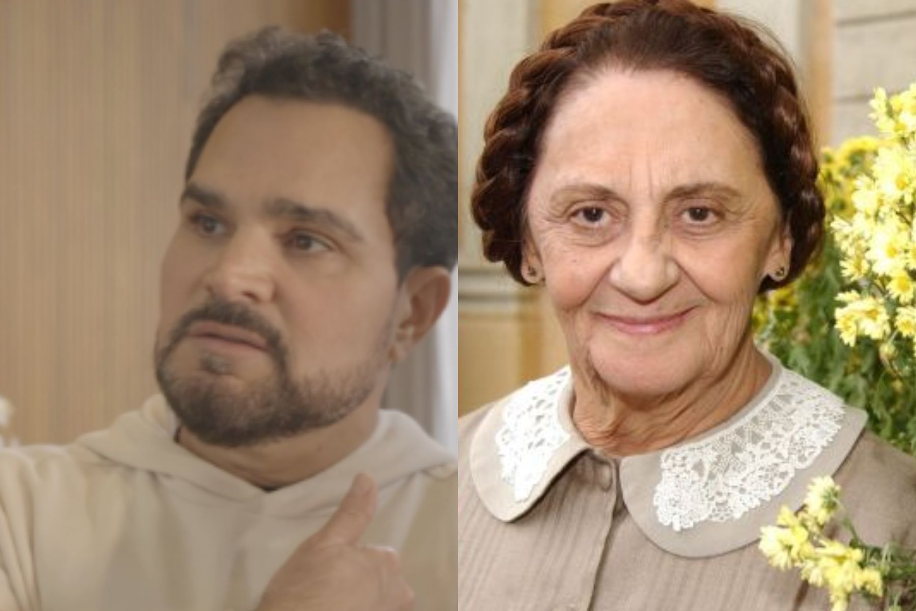 Luciano Camargo homenageou Laura Cardoso poucas horas antes da morte dela
