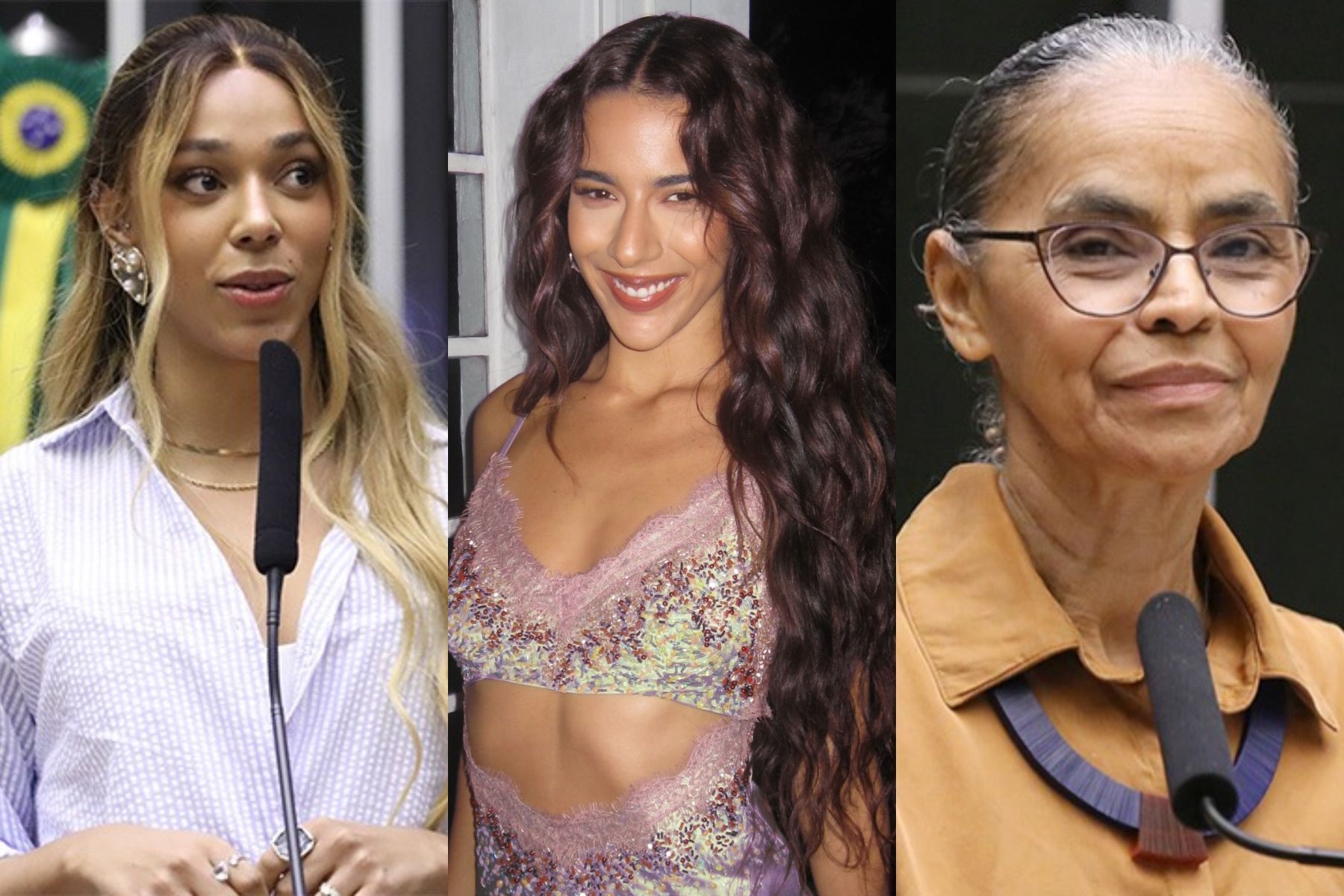 Marina Silva ou Marina Sena? Erika Hilton comete gafe ao confundir nomes em sessão
