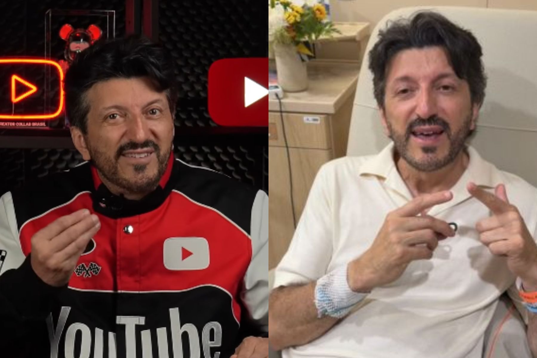 Além de doença rara, Lito Sousa já tratava câncer: 'Ficar bem para gravar vídeos'