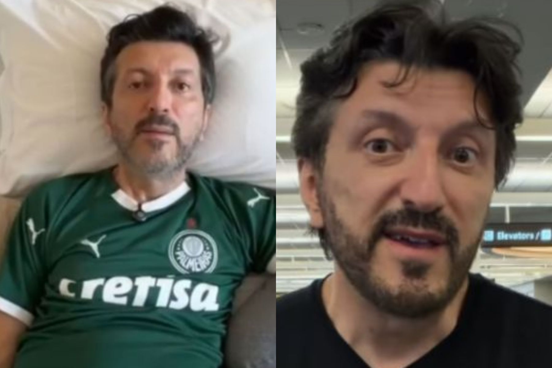 Lito Sousa aparece em vídeo no hospital e revela novas complicações de doença rara