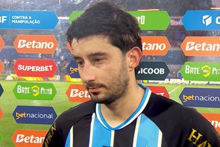 Villasanti admite vacilo do Grêmio