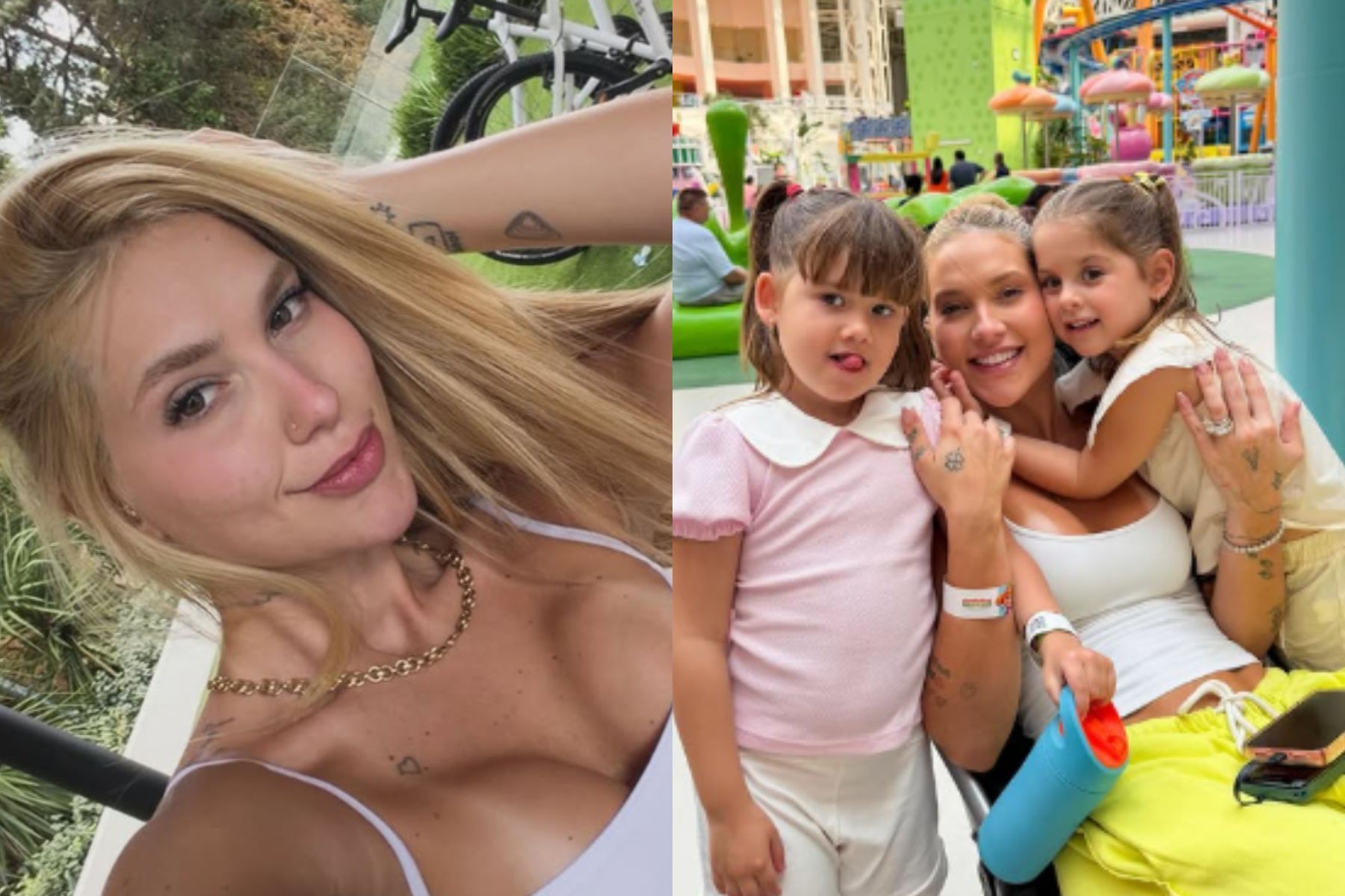 Virginia posta momento polêmico em reencontro com as filhas; web reage
