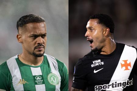 Bruno Pacheco, da Chapecoense e David, do Vasco