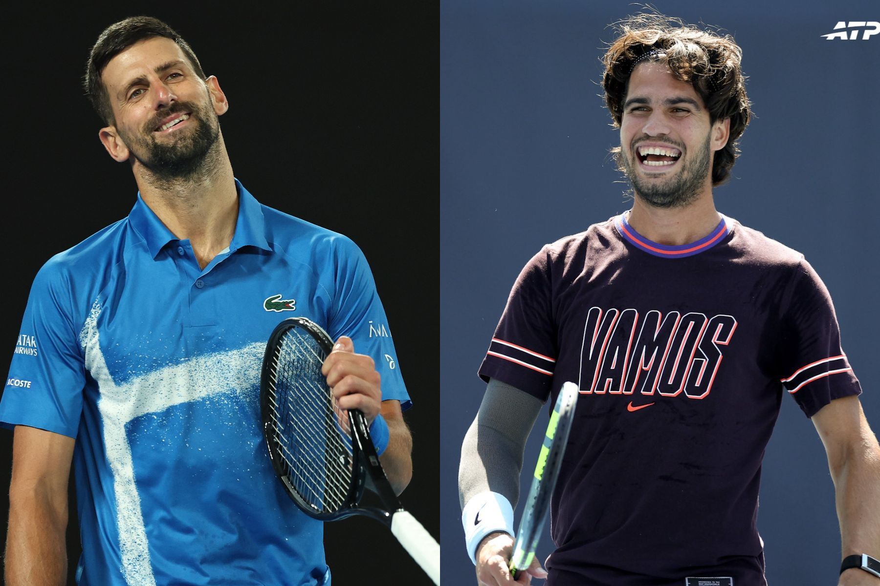 US Open: saiba adversários e datas das estreias Djokovic e Alcaraz na primeira rodada