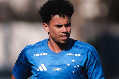 Rhuan Gabriel em ação pelo Cruzeiro sub-20 • Gustavo Martins/ Cruzeiro