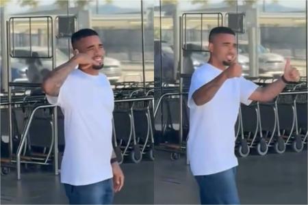 Gabriel Jesus desembrca em Barcelona para assinar contrato