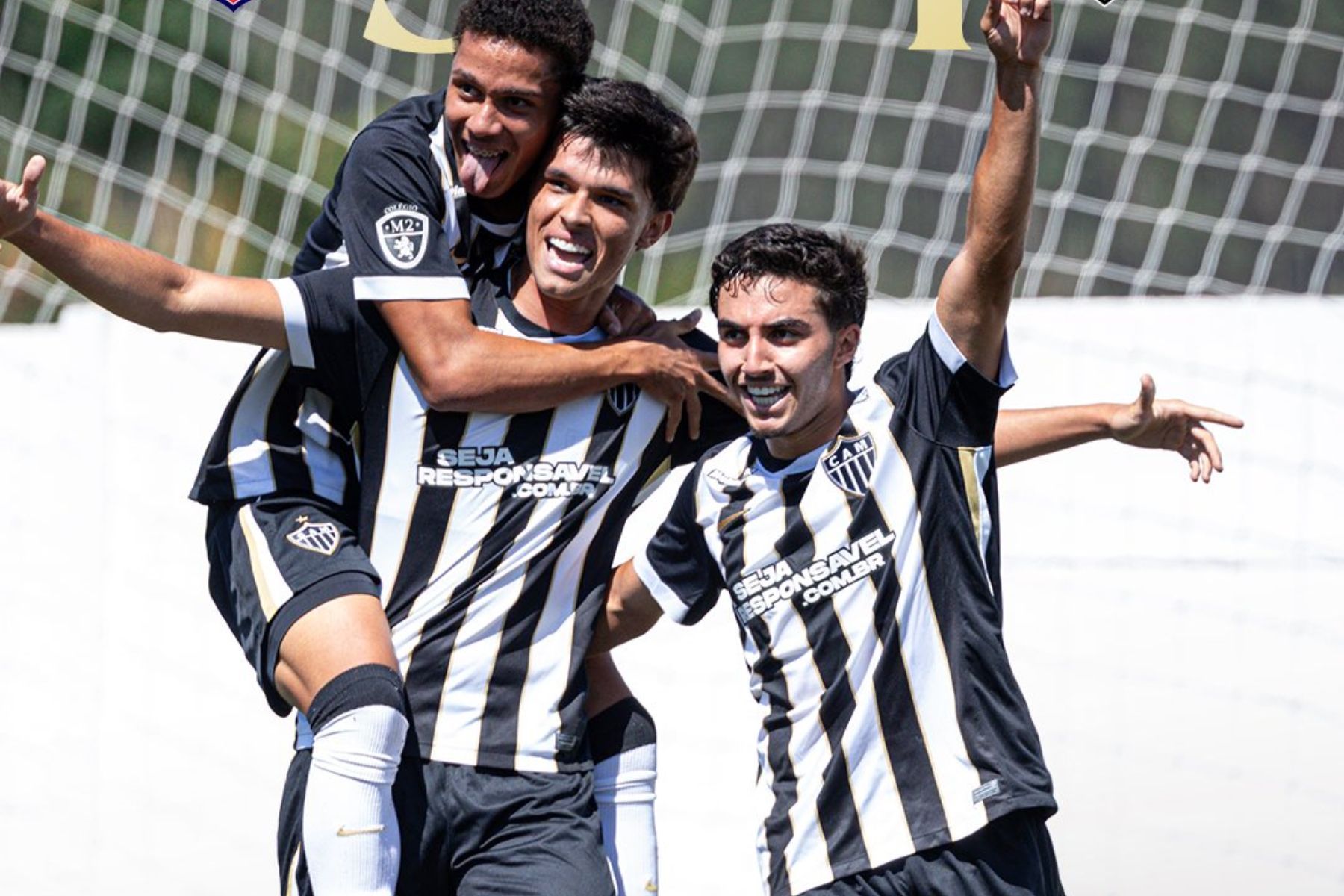 Atlético vira sobre Boston City e lidera Decagonal Final do Mineiro Sub-20