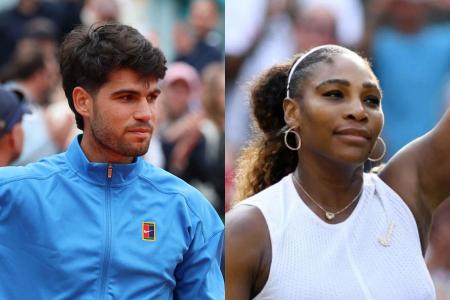 Carlos Alcaraz e Serena Williams formarão dupla no US Open