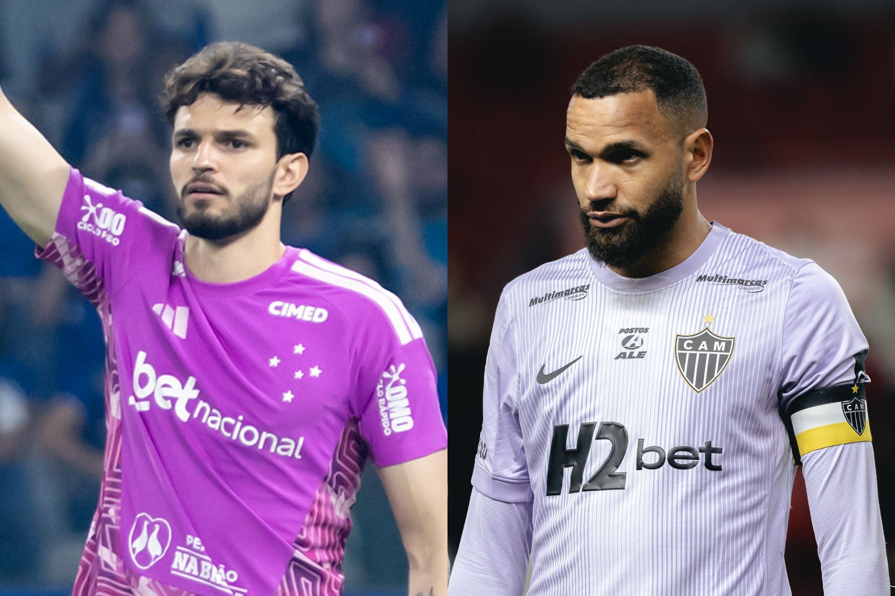 Otávio x Everson: goleiros de Cruzeiro e Atlético fazem duelo à parte no clássico