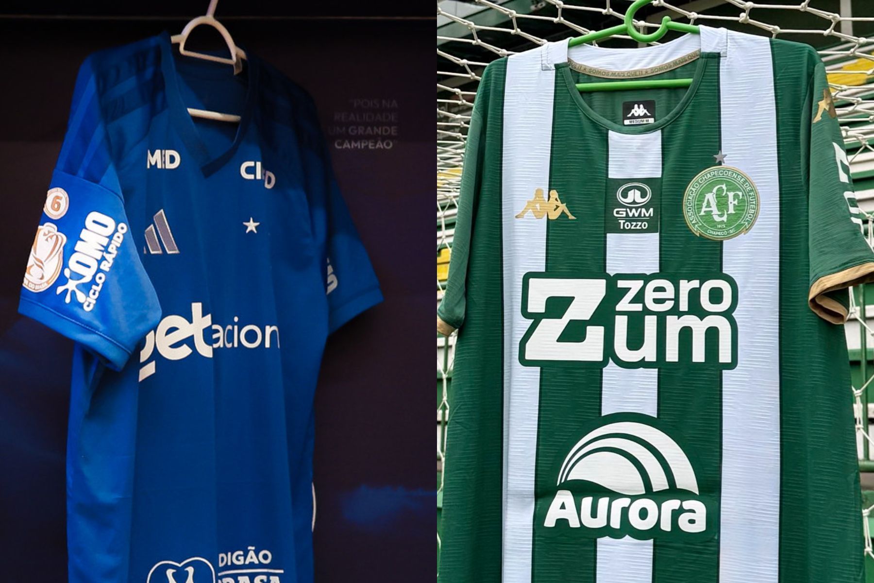 Cruzeiro x Chapecoense: veja escalações para duelo pela Copa do Brasil