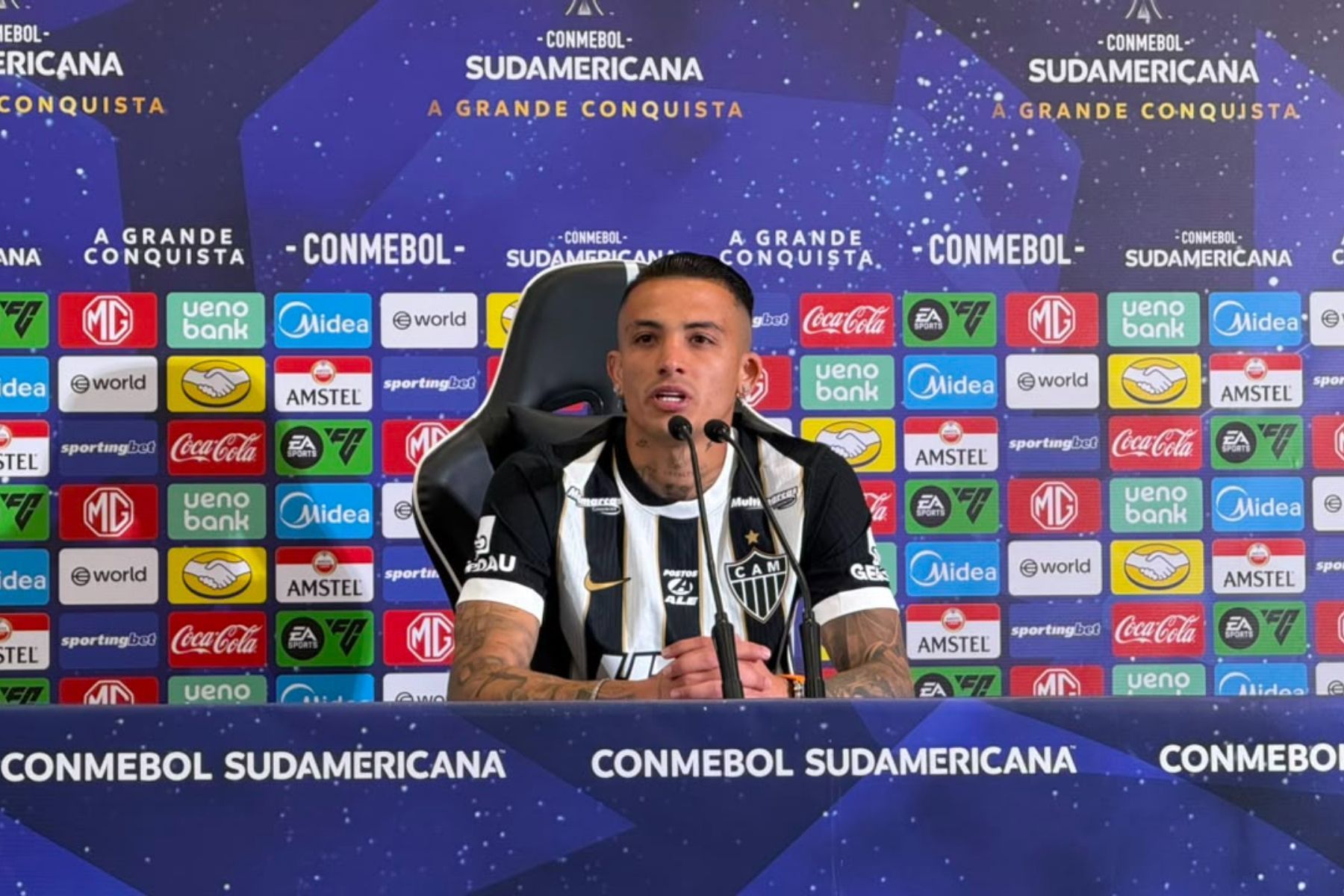 Novo reforço do Atlético, Castaño relembra Copa do Mundo pela Colômbia