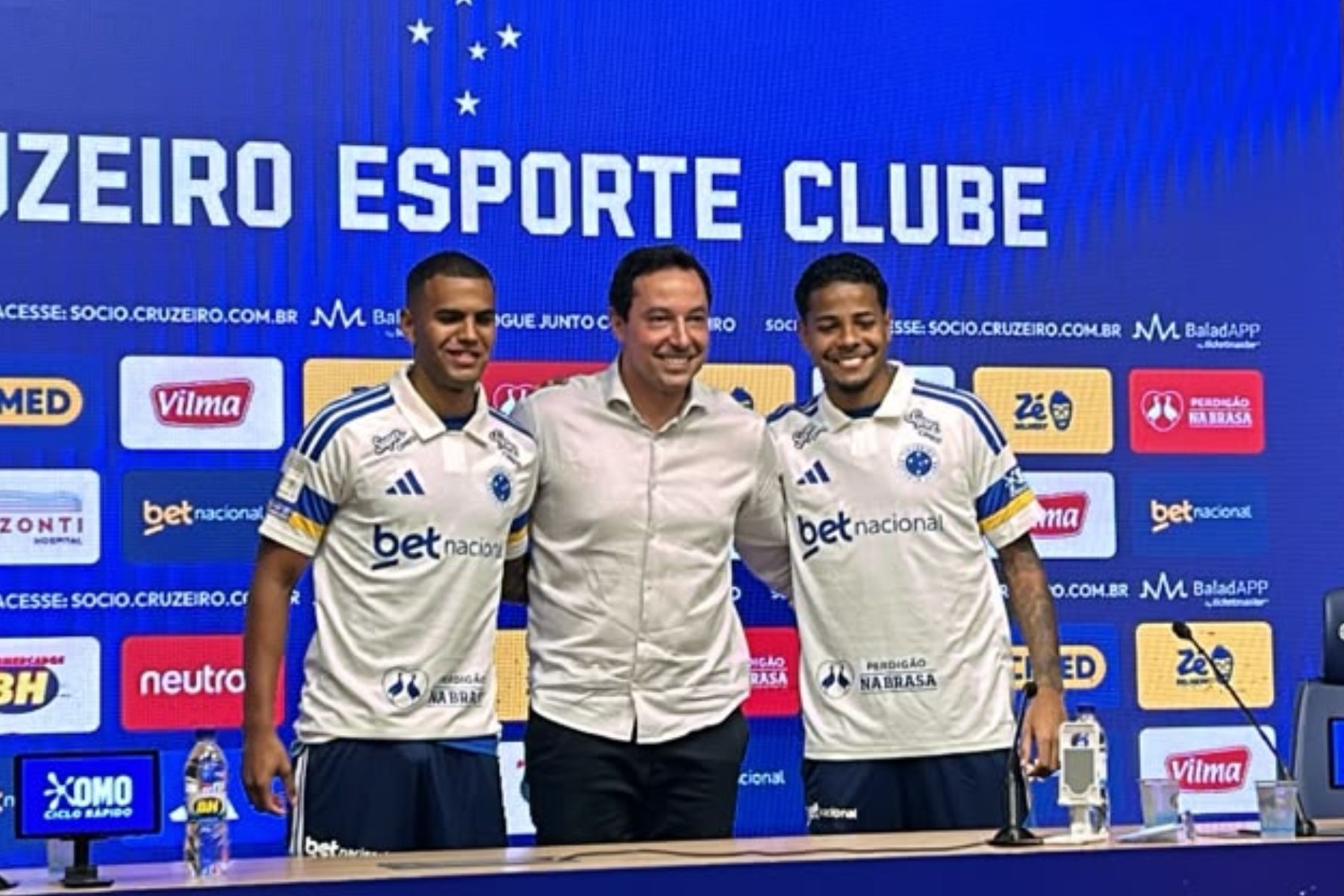 ‘Têm condições de atuar na Seleção’: dirigente exalta reforços do Cruzeiro