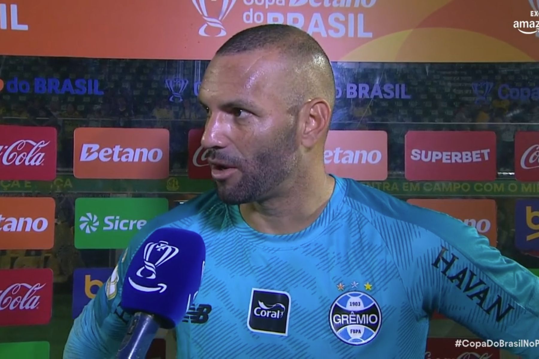 Weverton analisa desempenho do Grêmio e empate com o Mirassol: 'Isso incomoda'