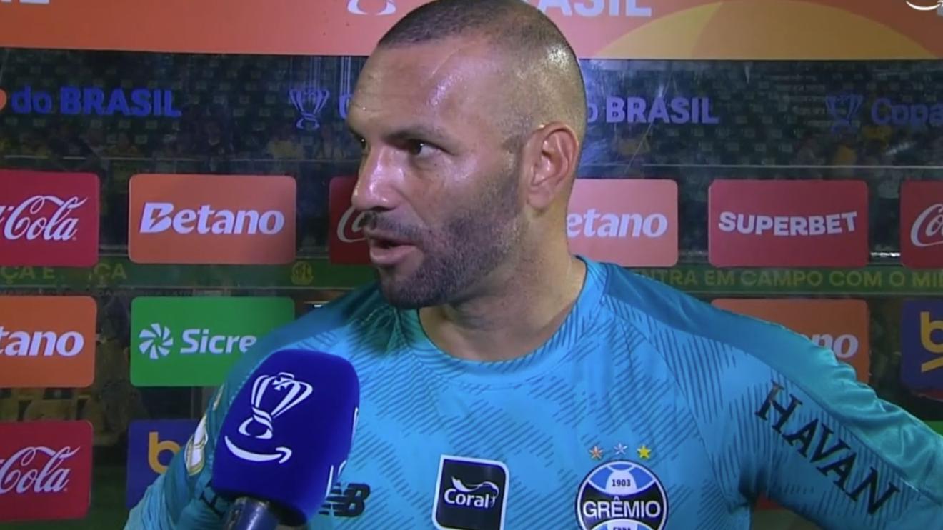 Weverton analisa desempenho do Grêmio e empate com o Mirassol: 'Isso incomoda'