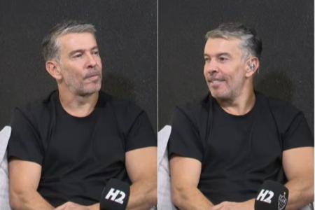 Leandro Donizete reage ao sorteio da Copa do Brasil • Reprodução/YouTube Galo TV