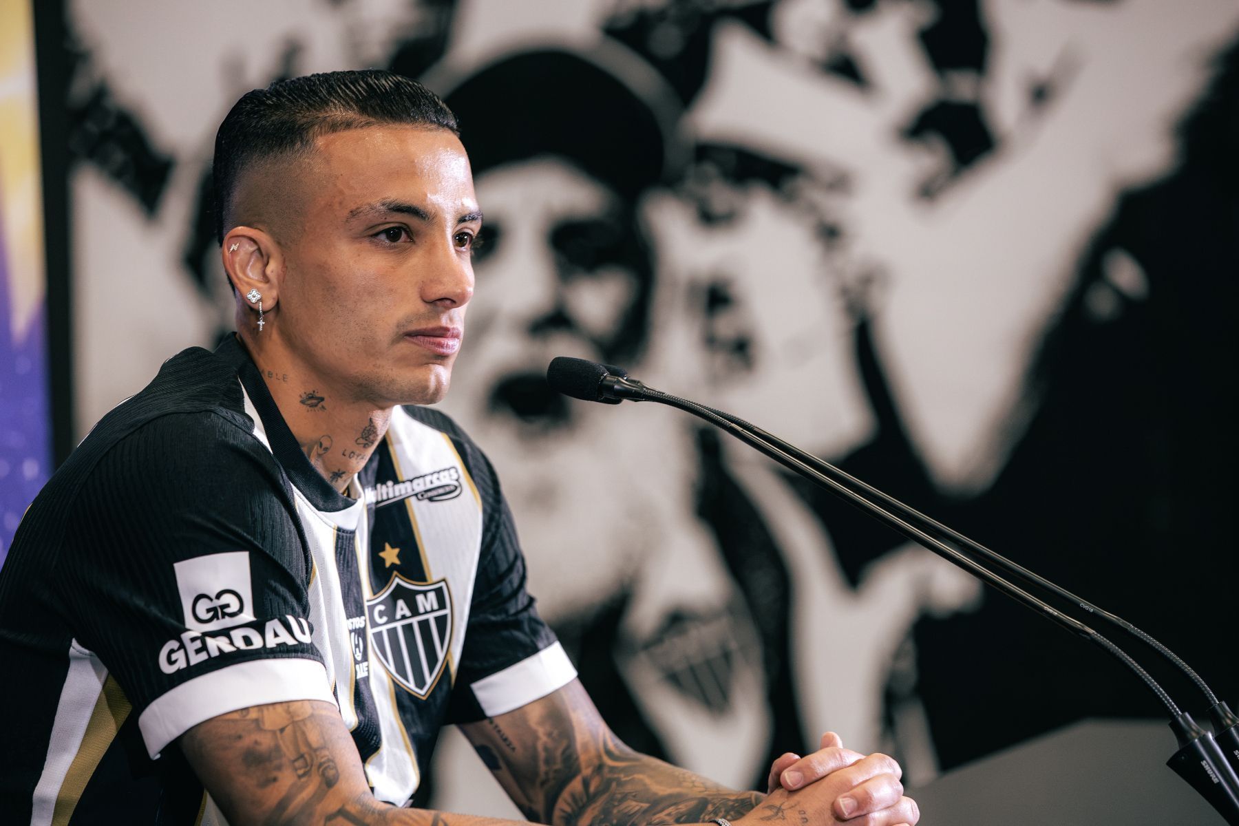 Castãno cita título da Libertadores e exalta Atlético: ‘Um sonho estar aqui’