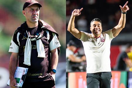 Leonardo Jardim e Jair Ventura comandam equipes com aspirações diferentes no campeonato