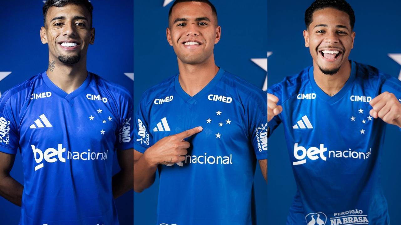 Cruzeiro reforça ataque com trio para duelo contra o Mirassol