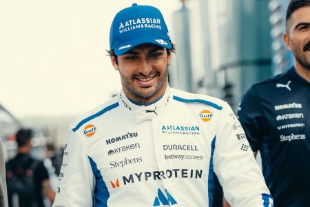 Carlos Sainz, piloto da Williams na Fórmula 1