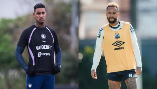 Alef Manga e Neymar são destaques para Remo x Santos
