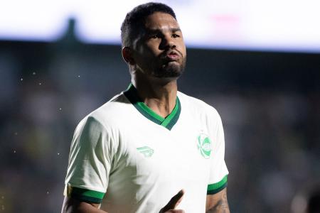 Fábio Lima vibrou muito com gol da vitória do Juventude