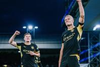 Haaland brilha com dois gols, e City goleia Crystal Palace pela Premier League