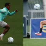 Em momentos opostos, Palmeiras e Santos abrem eliminatória pela Copa do Brasil