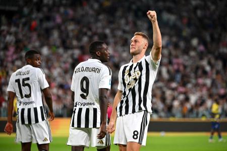Teun Koopmeiners entrou e marcou o segundo gol da Juventus