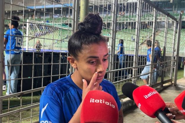 Lateral do Cruzeiro admite erros em revés para o Corinthians no Brasileiro Feminino