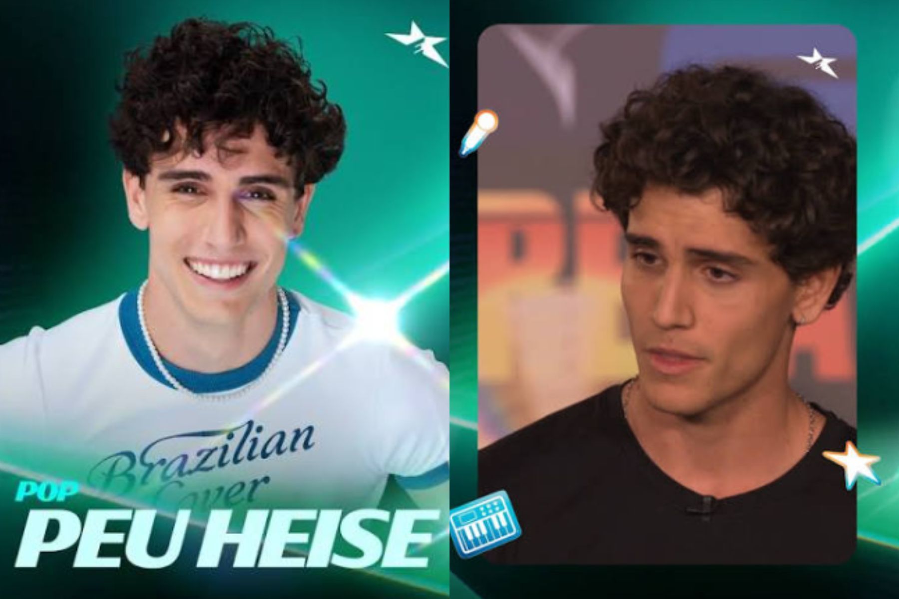 Estrelas da Casa: conheça Peu Heise, integrante do grupo de Pop