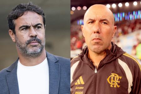 Artur Jorge (à dir.) e Leonardo Jardim (à esq.)
