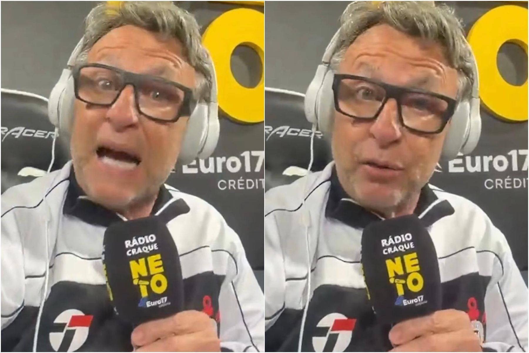 Craque Neto desabafa após eliminação do Corinthians: 'Quem não gostou que se f***'