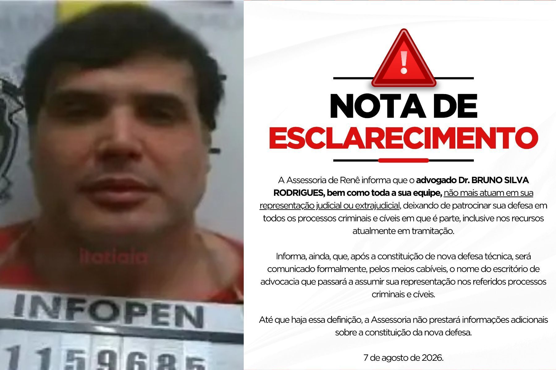 Caso Laudemir: advogado de Renê, réu pela morte do gari Laudemir, anuncia saída da defesa