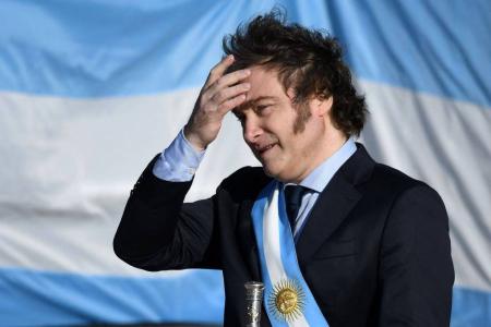 O presidente da Argentina, Javier Milei
