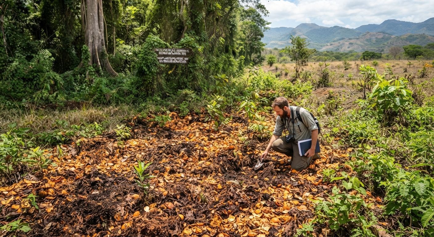 Costa Rica jogou 12.000 toneladas de cascas de laranja em um terreno seco e ganhou uma floresta