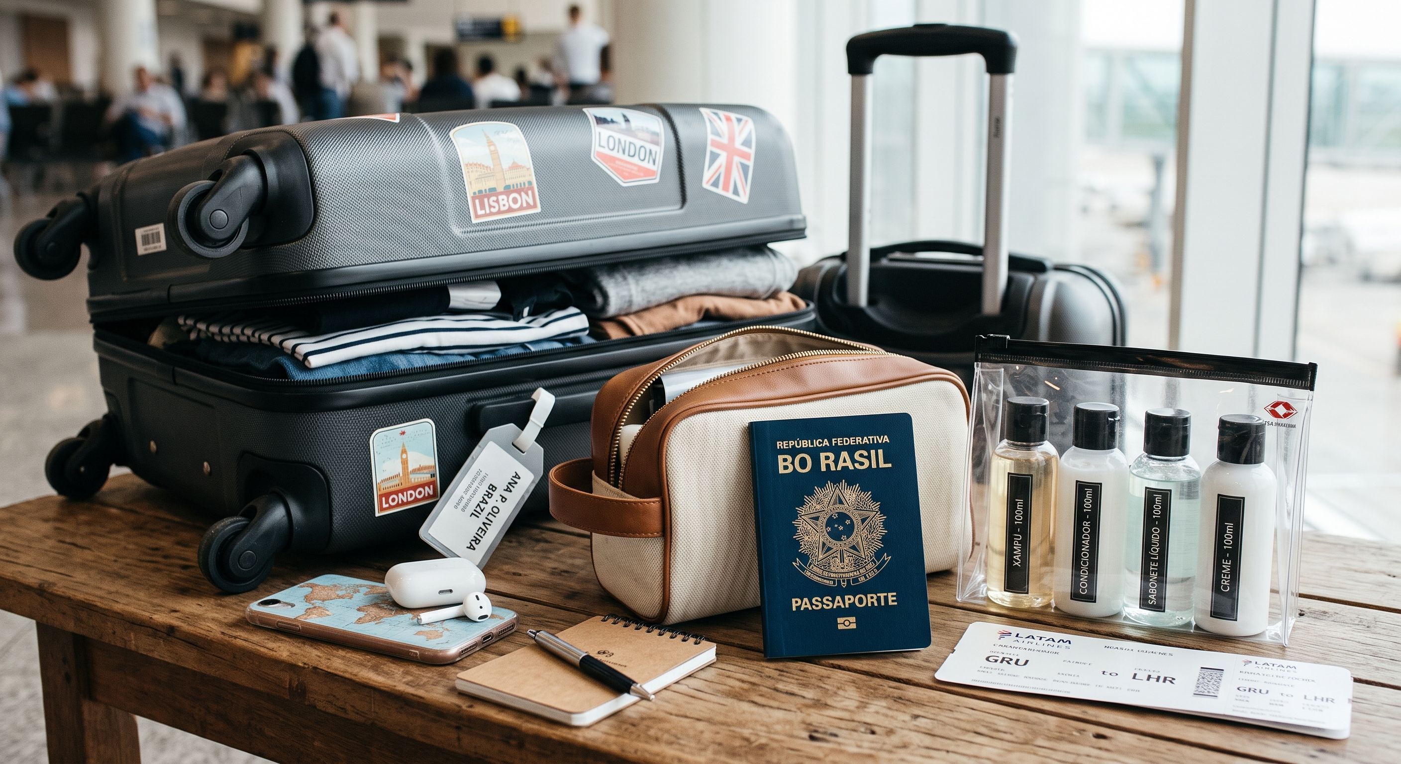 Conheça as regras antes de arrumar a mala para viagens internacionais