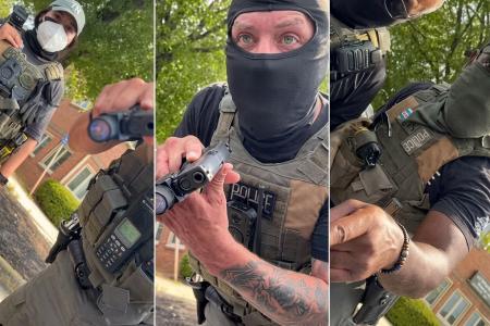 Vídeo: agente do ICE aponta arma para cidadã dos Estados Unidos e ameaça prisão