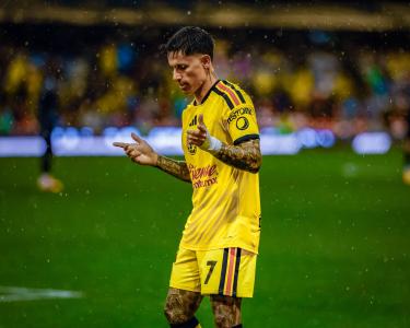 Brian Rodríguez em ação pelo América do México em 2026