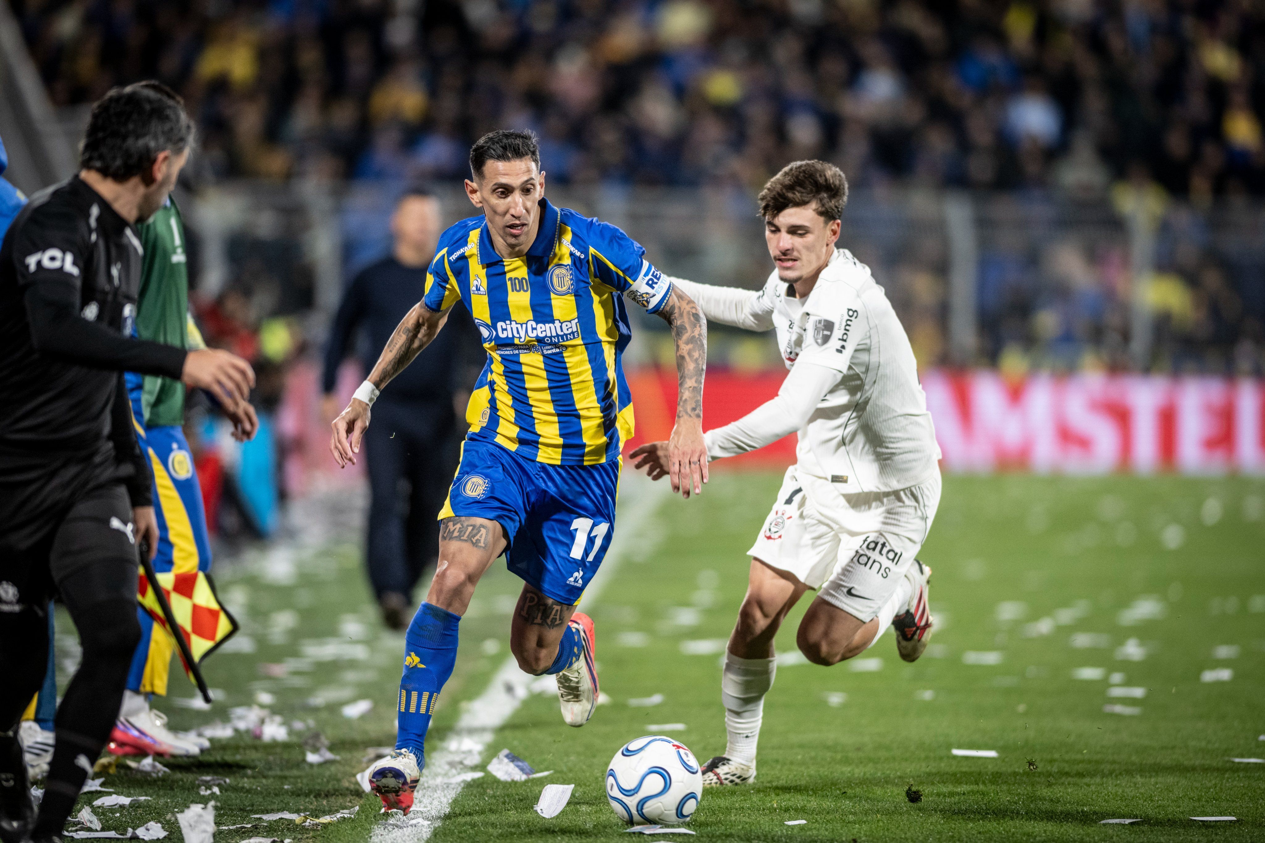 Di María cogita aposentadoria após eliminação do Rosario Central na Libertadores