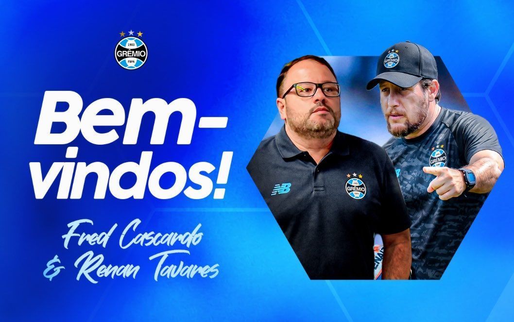 Grêmio anuncia Fred Cascardo, ex-diretor de Cruzeiro, América e Atlético