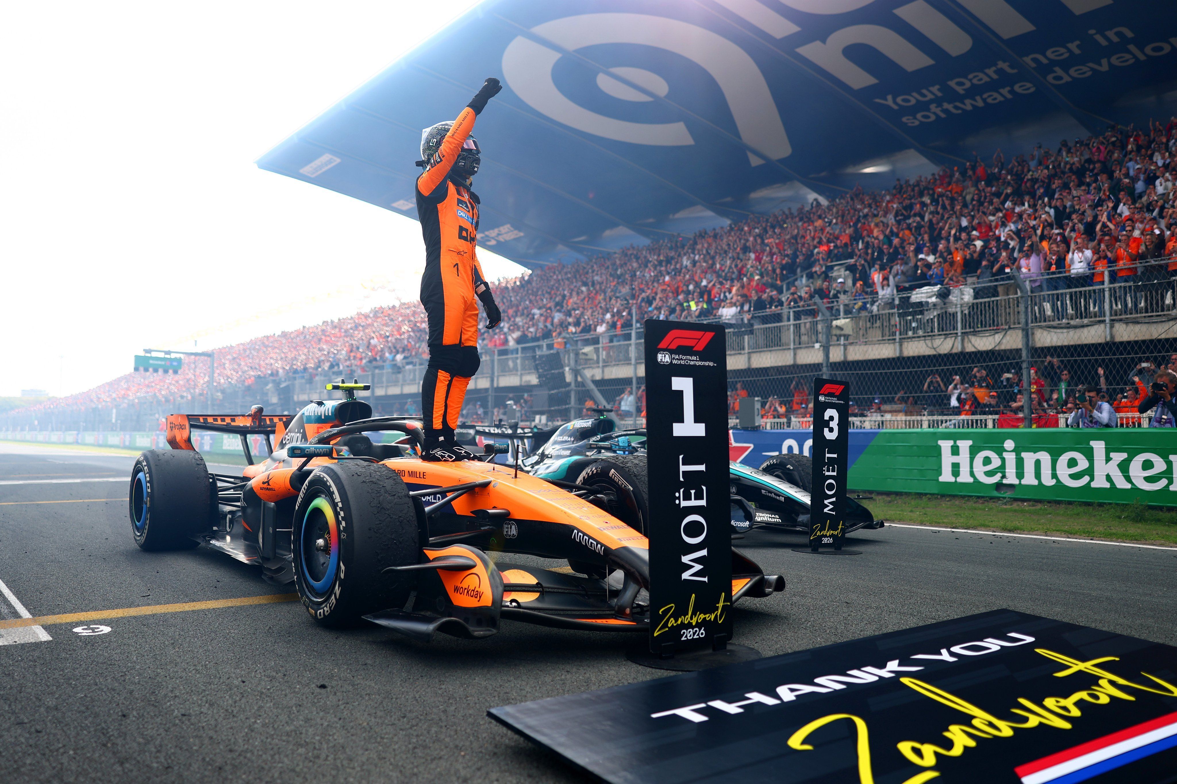 Veja classificação do Mundial de Pilotos da Fórmula 1 após o GP da Holanda