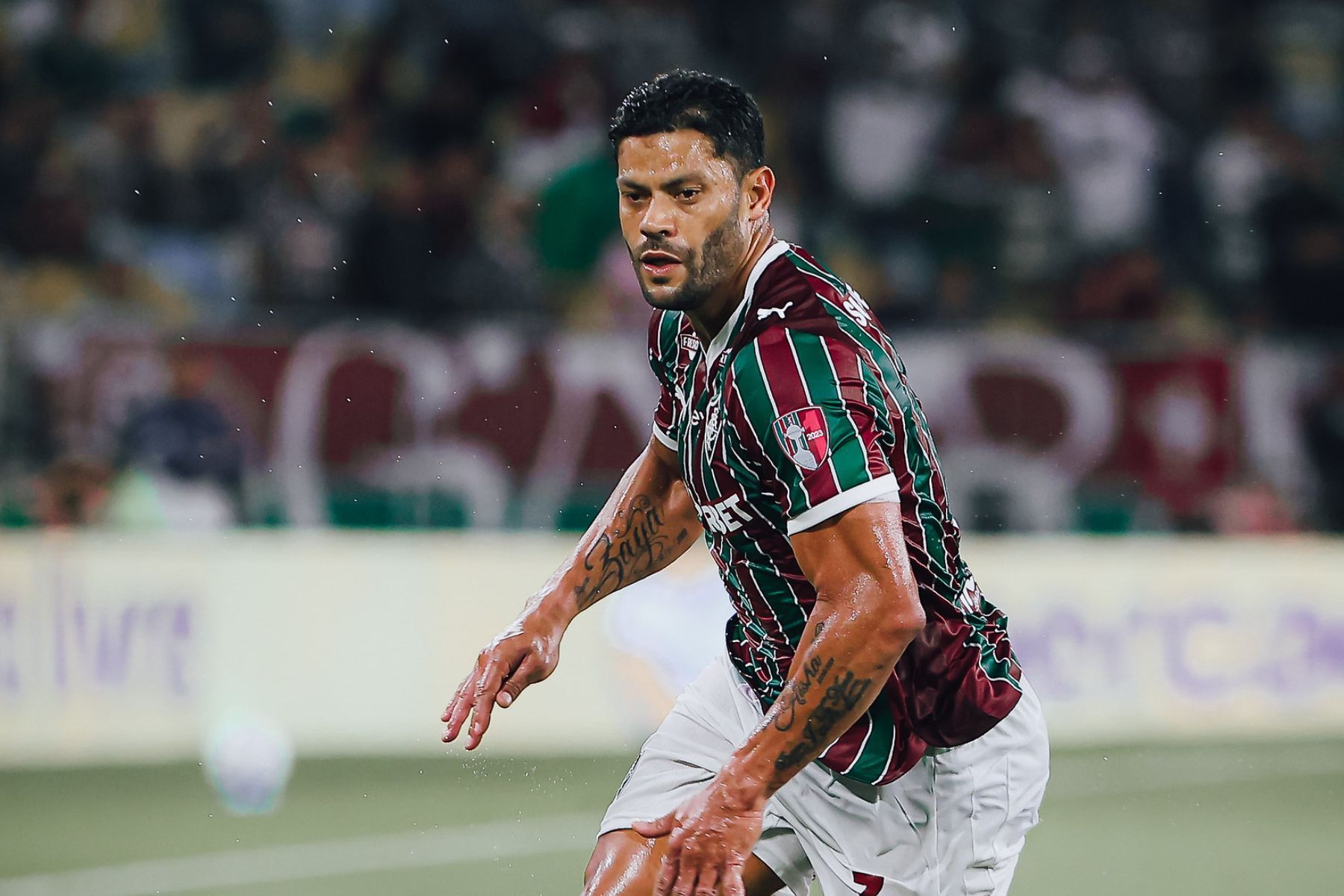 Hulk faz promessa para a torcida do Fluminense: ‘Desistir não está no processo’