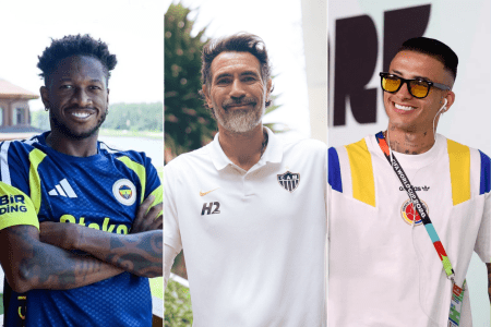 Técnico Eduardo Domínguez ganhou reforços de Fred e Kevin Castaño no Atlético