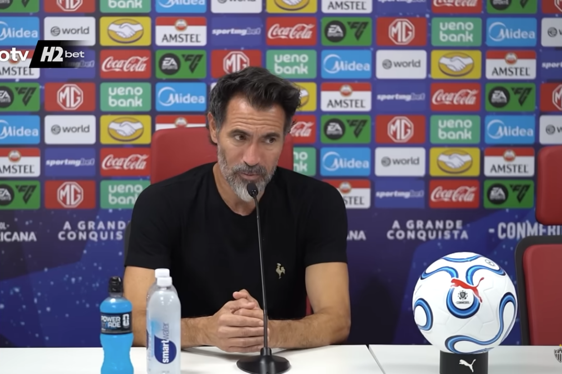'Barba' aponta emocional pesado dos atletas do Atlético e revela atitude: 'Vamos mudar'