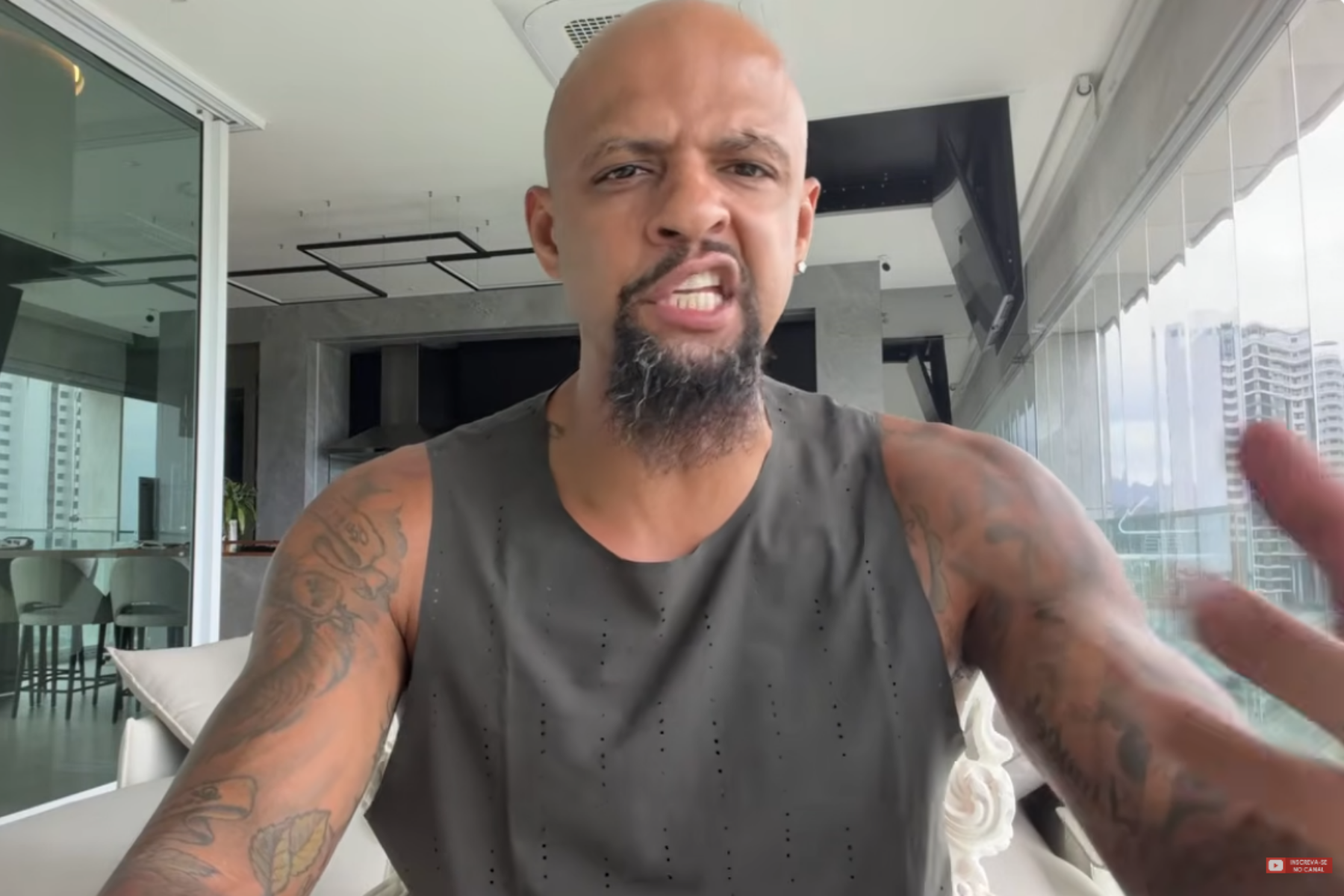 Felipe Melo faz constatação sobre Atlético antes de enfrentar o Cruzeiro: 'Falar muito'