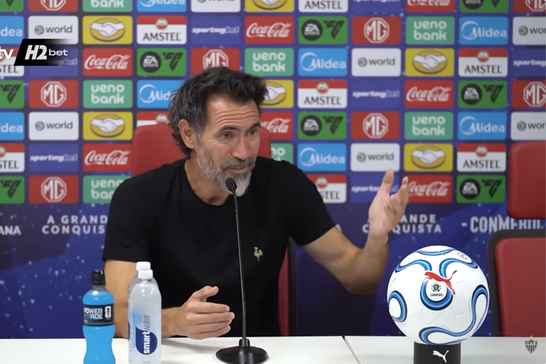 'Barba' faz alerta após sufoco do Atlético com RB Bragantino: 'Difícil continuar assim'